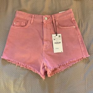 NWT Zara High Rise Shorts
